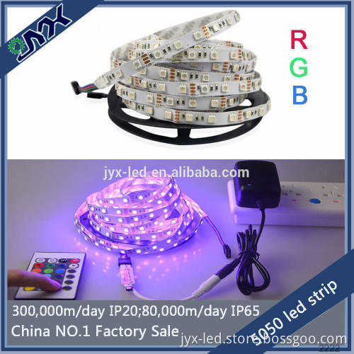24 key IR Remote Controller 5m 300 leds/m rgb 5050 led strip with CEROHS approved